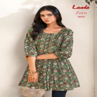 Laado Zara Vol-6 Fancy Short Tops Kurtis