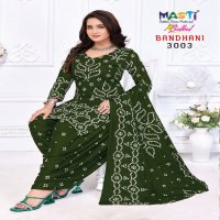 Masti Bulbul Bandhani Vol-3 Wholesale Pure Cotton Bandhani Print Dress Material