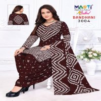 Masti Bulbul Bandhani Vol-3 Wholesale Pure Cotton Bandhani Print Dress Material