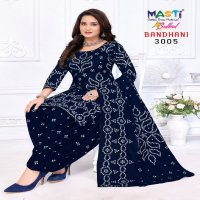 Masti Bulbul Bandhani Vol-3 Wholesale Pure Cotton Bandhani Print Dress Material