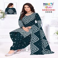 Masti Bulbul Bandhani Vol-3 Wholesale Pure Cotton Bandhani Print Dress Material