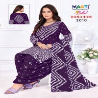 Masti Bulbul Bandhani Vol-3 Wholesale Pure Cotton Bandhani Print Dress Material