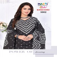 Masti Bulbul Bandhani Vol-3 Wholesale Pure Cotton Bandhani Print Dress Material