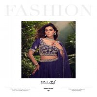 apurva by sayuri designer readymade chinon silk fashionable crop top online