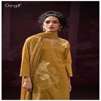 Ganga Charmy S3124 Wholesale Premium Cotton With Hand Work Salwar Suits