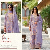 Shree Fabs R-1668 Wholesale Readymade Indian Pakistani Concept Suits