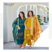 Lily And Lali Rubab Vol-2 Wholesale Handwork Tops With Pant And Dupatta