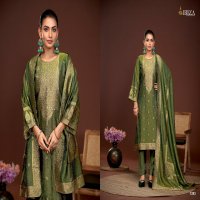 Ibiza Parthi Wholesale Pure Banglory Silk Simar Jacquard With Handwork Straight Suits