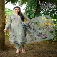 Hiba Studio LPC-108 Wholesale Paired with printed dupatta and tonal pants Collection