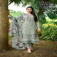 Hiba Studio LPC-108 Wholesale Paired with printed dupatta and tonal pants Collection