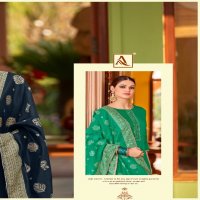 ALOK SUIT PRESENTS GLOSSY TOUCH VOL 3 AMAZING LOOK FANCY SALWAR SUIT MATERIAL