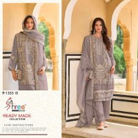 Shree Fabs R-1333 Wholesale Readymade Indian Pakistani Concept Suits