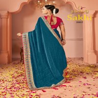 Suma Designer Sakhi D.no 8001 To 8009 Wholesale Party Wear Indian Sarees