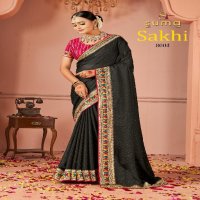 Suma Designer Sakhi D.no 8001 To 8009 Wholesale Party Wear Indian Sarees