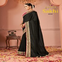 Suma Designer Sakhi D.no 8001 To 8009 Wholesale Party Wear Indian Sarees