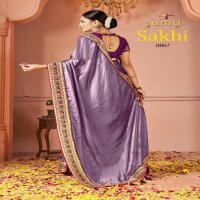 Suma Designer Sakhi D.no 8001 To 8009 Wholesale Party Wear Indian Sarees