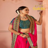 Suma Designer Sakhi D.no 8001 To 8009 Wholesale Party Wear Indian Sarees