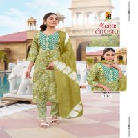 Master Chuski Wholesale Straight Cut Top With Pant And Dupatta