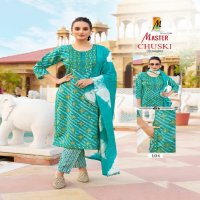 Master Chuski Wholesale Straight Cut Top With Pant And Dupatta