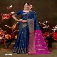 Saroj Kaushalya Silk Vol-6 Wholesale Soft Silk Mina Butta Pallu Sarees