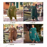 the hermitage bagh vol 2 jam satin classy look fancy salwar kameez