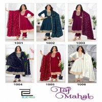 Blue hills launch taj mahal designer anarkali kurtis with bottom & dupatta
