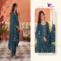 Varni Zeeya Tejaswini Wholesale Readymade Star Georgette Fabrics 3 Piece Suits