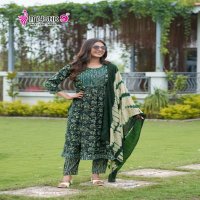 MYSTIC 9 SARA VOL 14 AMAZING READYMADE NAYRA CUT KURTI PANT DUPATTA COLLECTION