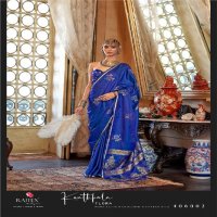 Rajtex Kanthkala Flora Wholesale Pure Satin Handloom Weaving Silk Sarees