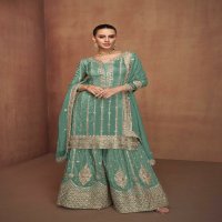 Gulkayra Saloni Wholesale Real Simar Silk Free Size Stitched Salwar Suits