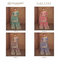 Gulkayra Saloni Wholesale Real Simar Silk Free Size Stitched Salwar Suits