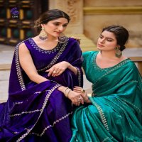 Kashvi Silver Stone Vol-12 Wholesale Jharkan Work Ethnic Sarees
