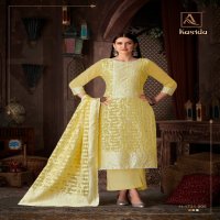 Alok Kasida Wholesale Pure Hand Weave Jacquard Designer With Hand Work Dress Material