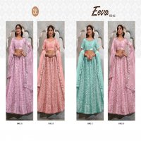 Thread Thrill Eeva Vol-2 Wholesale Stunning Net Embroidered Lehenga Choli That Exudes Elegance and Charm