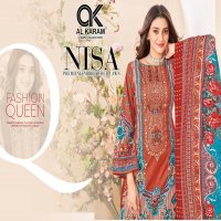 Al karam Nisa Vol-1 Wholesale Premium Embroidery Dress Material