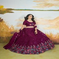 Anjani Art Aangan Vol-2 D.no 1079 To 1084 Wholesale Designer Lehengas Collection