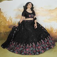 Anjani Art Aangan Vol-2 D.no 1079 To 1084 Wholesale Designer Lehengas Collection