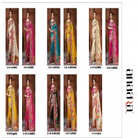 Anaara By Tathastu 191A to 191D 192A to 192D And 194A to 194D Series Designer Sarees