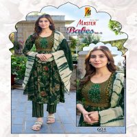 Master Babes Vol-6 Wholesale Readymade 3 Piece Salwar Suits