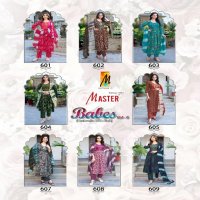 Master Babes Vol-6 Wholesale Readymade 3 Piece Salwar Suits