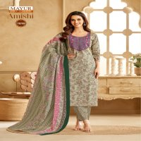 Mayur Amishi Vol-1 Wholesale Pure Cotton With Embroidery Readymade Cotton Suits