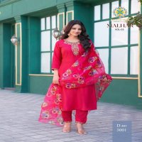 malhar vol 3 by passion tree roman silk fullstitch women indian big size salwar suit set
