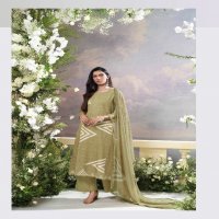 Ganga Nafre Wholesale Cotton Linen With Hand Work Salwar Suits