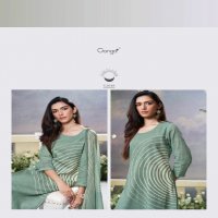 Ganga Nafre Wholesale Cotton Linen With Hand Work Salwar Suits