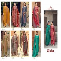 Nishant Sikha Wholesale Modal Silk With Embroidery Work Dress Material