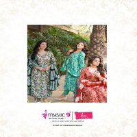 Mystic 9 Pooja Vol-9 Wholesale Aliya Cut Kurti With Pant And Dupatta