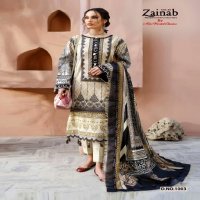 Miss World Zainab Vol-1 Wholesale Exclusive Karachi Print Cotton Dress Material