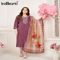 Indikurti Vedika Vol-4 Wholesale Readymade 3 Piece Salwar Suits Combo