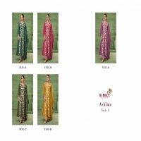 Vamika Ashima Vol-1 Wholesale Blooming Georgette Fabrics 3 Piece Suits
