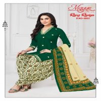 Mayur Rang Rasiya Vol-9 Wholesale Heavy Cotton Fabrics Dress Material